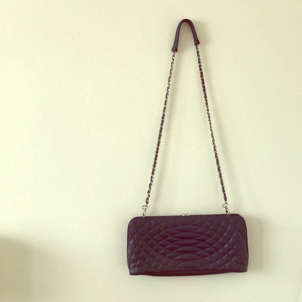 Blue purse